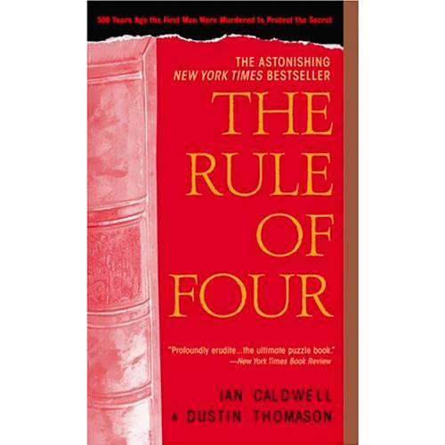 Livro - The Rule Of Four