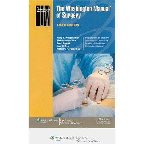 Livro - The Washington Manual Of Surgery