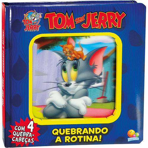 Livro - Tom And Jerry: Quebrando a Rotina! (Lenticular 3d Licenciados)