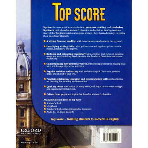 Livro - Top Score: Level 1 Student Book