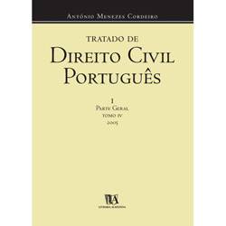 Livro - Tratado de Direito Civil Português - I Parte Geral, Tomo IV