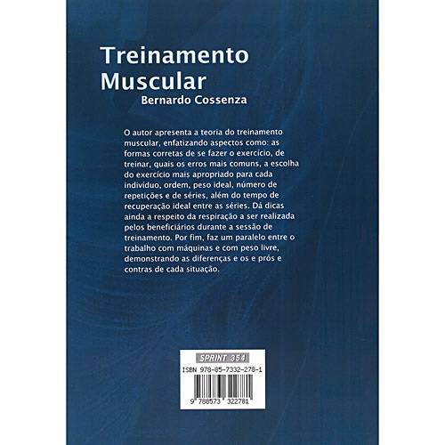 Livro : Treinamento Muscular