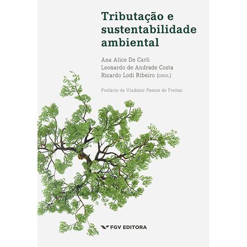 Livro - Tributação e Sustentabilidade Ambiental