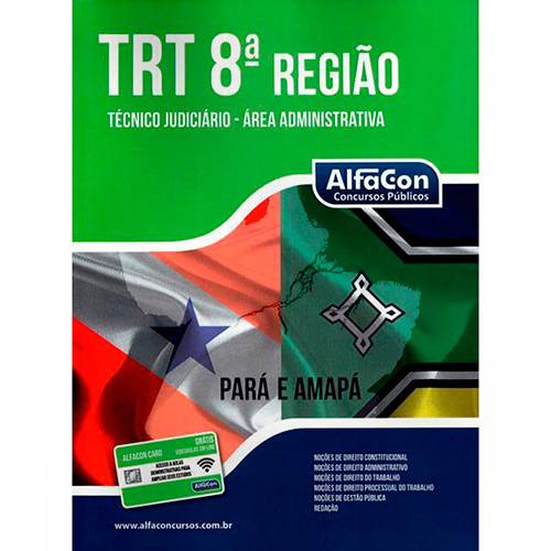 Livro - TRT - 8º Região: Técnico Judiciário - Área Administrativa - Pará e Amapá