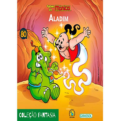 Livro - Turma da Mônica - Aladim - Coleção Fantasia