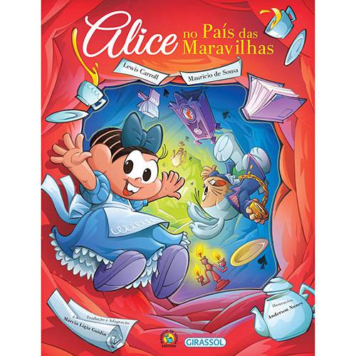 Livro - Turma da Mônica Alice no País das Maravilhas