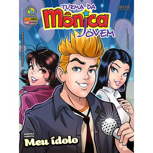 Livro - Turma da Mônica Jovem - Meu Ídolo - Vol. 72