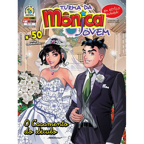 Livro - Turma da Mônica Jovem: o Casamento do Século - Edição Comemorativa Vol. 50 - Coleção Turma da Mônica Jovem