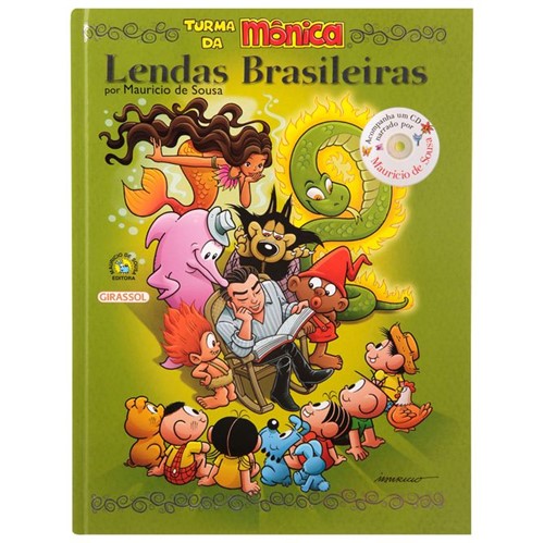 Livro Turma da Mônica-lendas Brasileiras Multicor