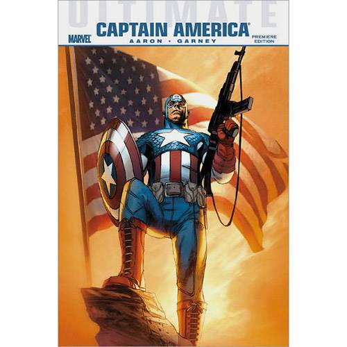 Livro - Ultimate Comics Captain America