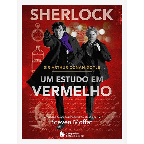 Livro - um Estudo em Vermelho - Sherlock