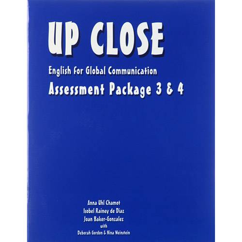 Livro - Up Close - Assessment Package 3 & 4 - English For Global Communication