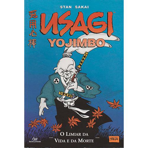 Livro - Usagi Yojimbo: o Limiar da Vida e da Morte Volume 3
