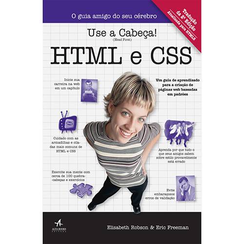 Livro - Use a Cabeça!: HTML e CSS