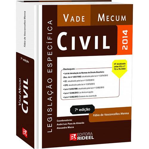 Livro - Vade Mecum Civil 2014 - Legislação Específica