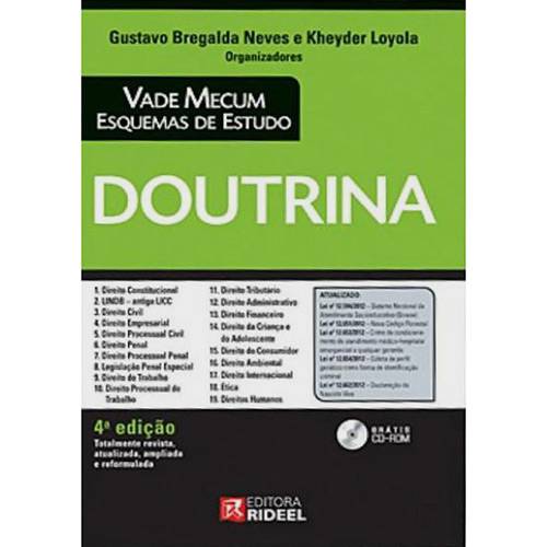 Livro - Vade Mecum Esquema de Estudo de Doutrina 4ª Ed. - 2012