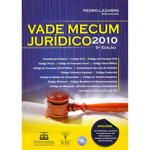Livro - Vade Mecum Jurídico 2010
