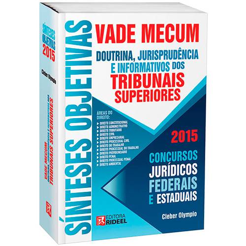 Livro - Vade Mecum - Sínteses Objetivas 2015: Doutrina, Jurisprudência e Informativos dos Tribunais Superiores