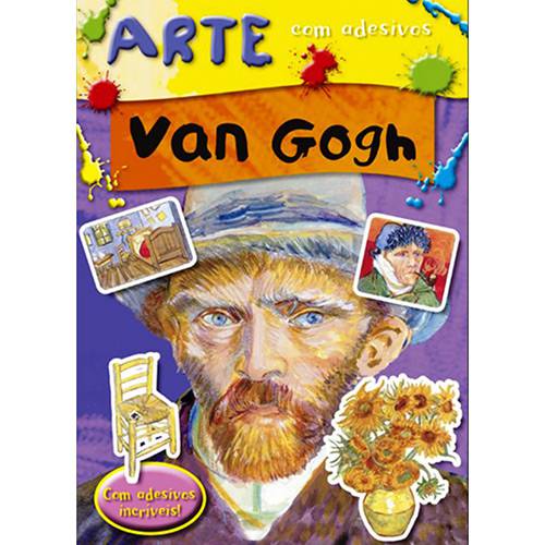 Livro - Van Gogh - Arte com Adesivos