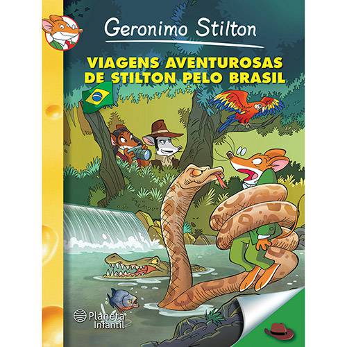 Livro - Viagens Aventurosas de Stilton Pelo Brasil