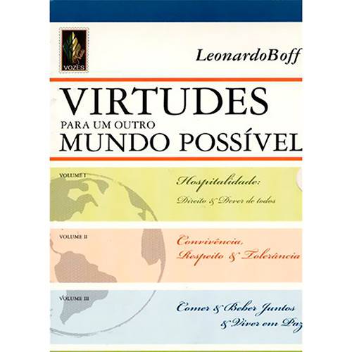Livro - Virtudes para um Outro Mundo Possível - Caixa, 3V.