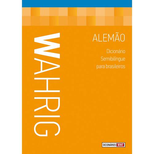 Livro - Wahrig - Alemão - Dicionário Semibilíngue para Brasileiros
