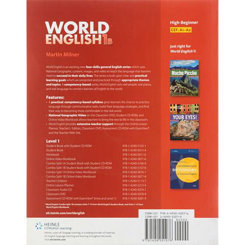 Livro - World English 1B - Real People, Real Places, Real Language