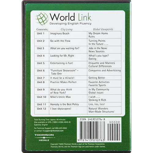Livro - World Link: Book 3 - Developing English Fluency - Video On DVD