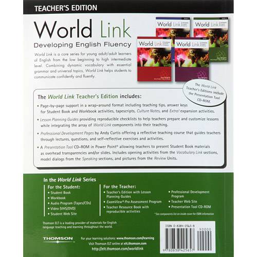 Livro - World Link Book 3: Teacher´s Edition - Developing English Fluency