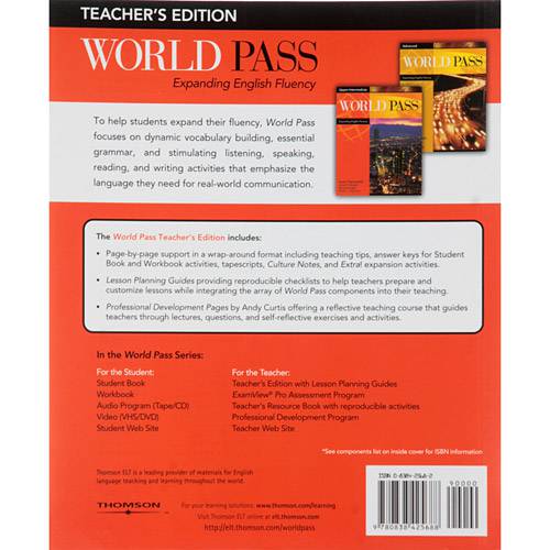 Livro - World Pass Upper-Intermediate - Teacher´s Edition