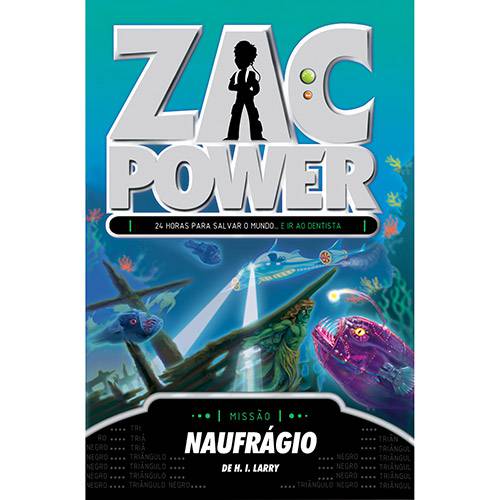 Livro - Zac Power 20: Naufrágio