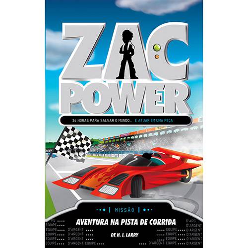 Livro - Zac Power 21: Aventura na Pista de Corrida