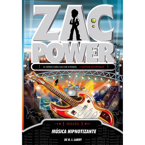 Livro - Zac Power 25: Música Hipnotizante