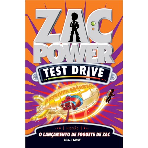 Livro - Zac Power Test Drive 11: o Lançamento de Foguete de Zac