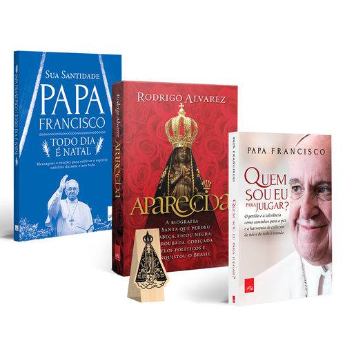 Livros Papa Francisco + Aparecida - 1ª Ed.