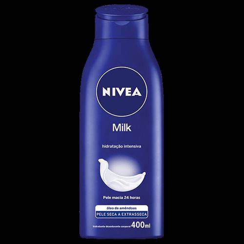 Loção Corporal Hidratante Nivea 400ml Milk Pele Extra Seca Unit