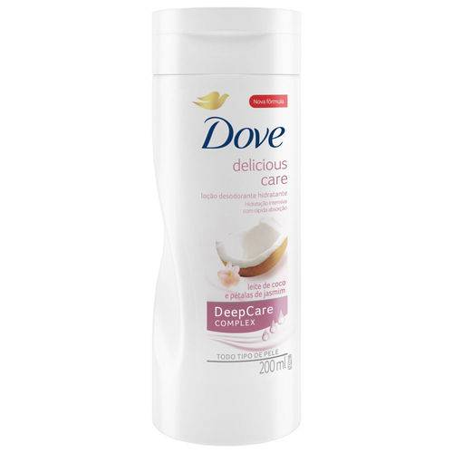 Loção Desodorante Dove Hidratação Coco 200ml