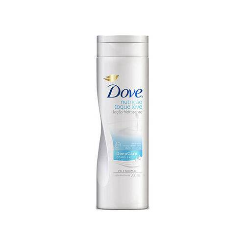 Loção Desodorante Hidratante Corporal Dove Nutrição Toque Leve 200ML