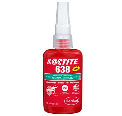 Loctite 638 50g - Adesivo Anaeróbico - Altíssima Resistência 1847189 / 229969