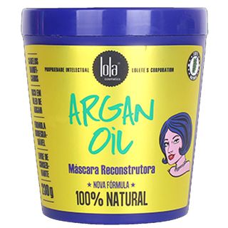 Lola Cosmetics Argan Oil - Máscara de Reconstrução 230g