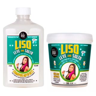 Lola Cosmetics Liso, Leve e Solto Kit - Máscara + Shampoo Kit