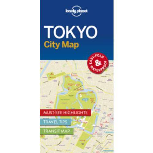Lonely Planet City Map Tokyo