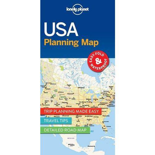 Lonely Planet Planning Map Usa