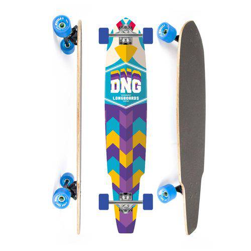 Longobard Speed Mobs Square Dng Skateboards Amarelo