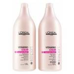 Loreal Professionnel Kit Vitamino Color Shampoo 1500ml + Condicionador 1500ml