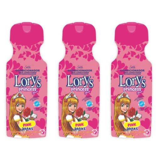 Lorys Baby Princess Pink Shampoo Infantil 500ml (kit C/03)
