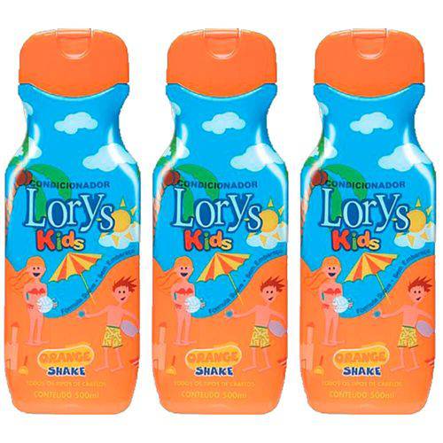 Lorys Kids Orange Condicionador Infantil 500ml (kit C/03)