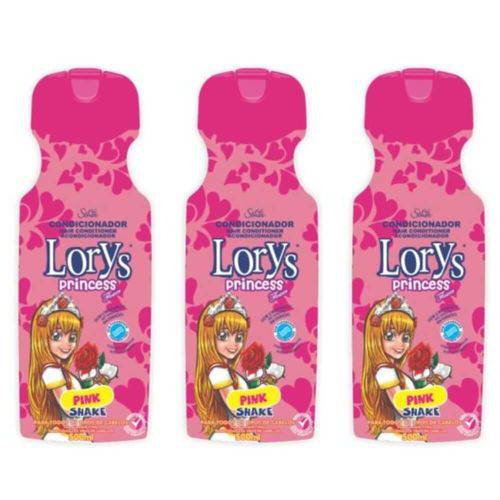 Lorys Kids Princess Condicionador Infantil 500ml (kit C/03)