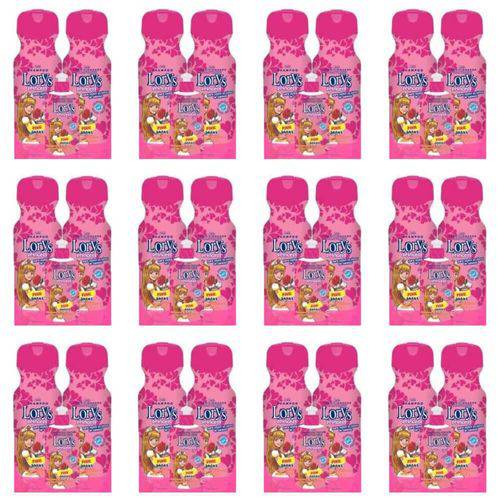 Lorys Kids Princess Pink Shampoo + Condicionador 500ml + Creme 300g (kit C/12)