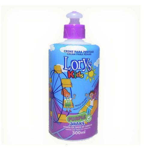 Lorys Kids Purple Shake Creme P/ Pentear 300g
